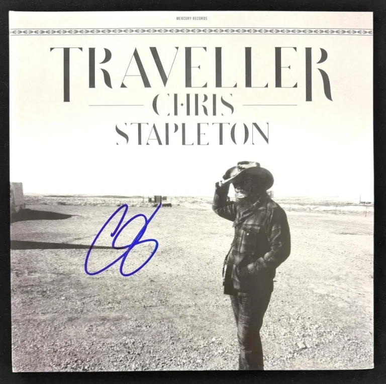 Chris Stapleton Signed Autograph Traveller Album Vinyl Record w/ Beckett COA