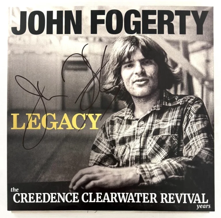 John Fogerty Creedence Signed Autograph Legacy Album Vinyl Record w/ Beckett COA