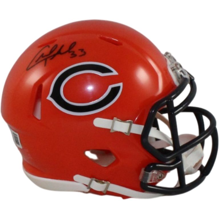 Charles Tillman Autographed Chicago Bears 22 Alt Mini Helmet Beckett WIT 56384