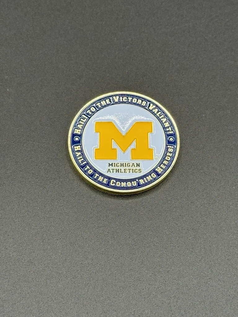 University of Michigan Athletics Hail To The Victors Valiant Tribute Coin