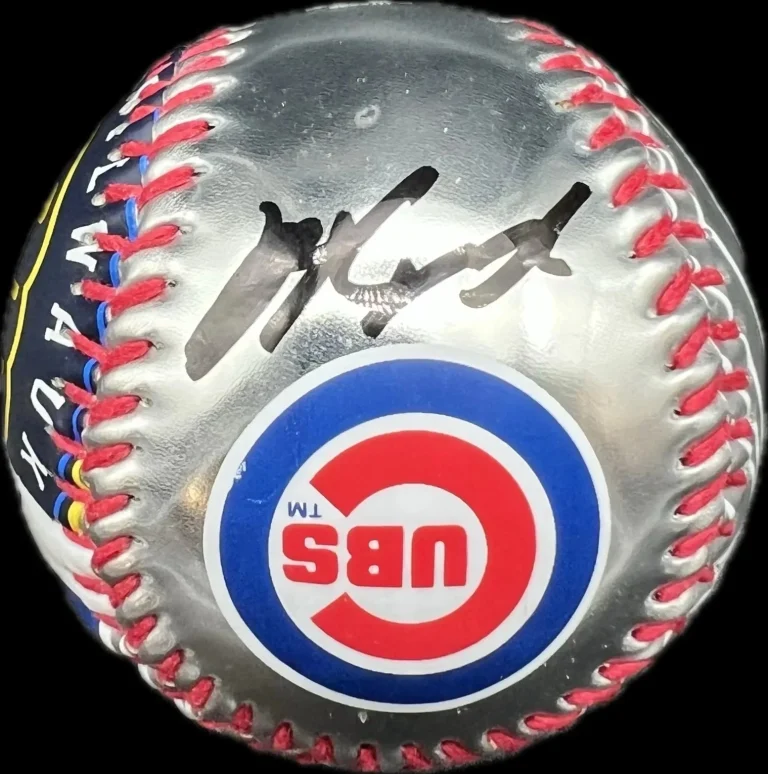 Kyle Hendricks Signed MLB Baseball JSA Chicago Cubs