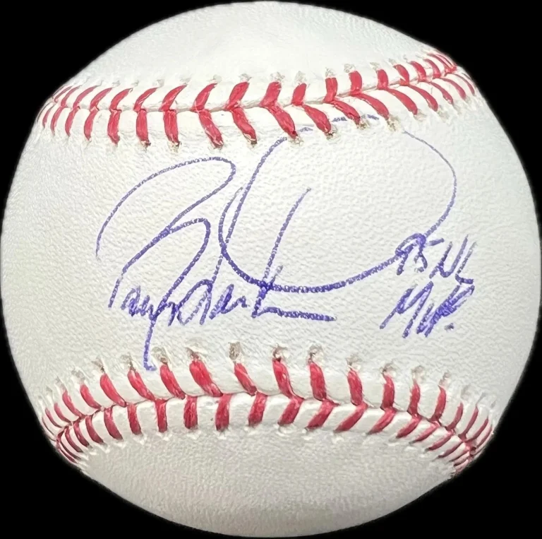 Barry Larkin Signed MLB Baseball PSA Cincinnati Reds