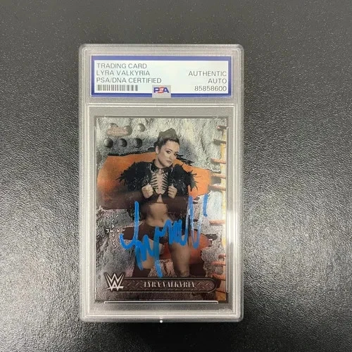2025 Topps Chrome #51 Lyra Valkyria Signed Card PSA Autographed