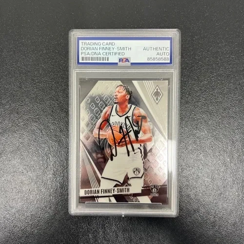 2023-24 Panini Phoenix Basketball#223 Dorian Finney-Smith Signed Card PSA Nets