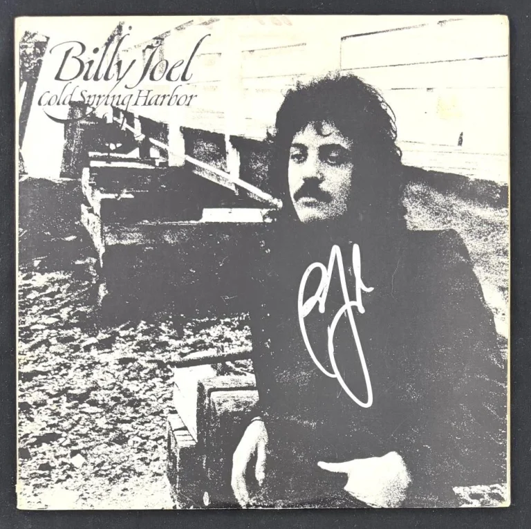 Billy Joel Signed Autograph Cold Spring Harbor Album Vinyl Record LP w/ JSA COA