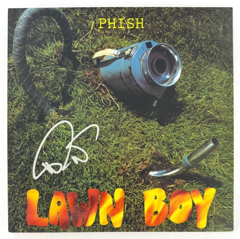 Trey Anastasio Phish Signed Autograph Lawn Boy Album Vinyl Record LP w/ JSA COA