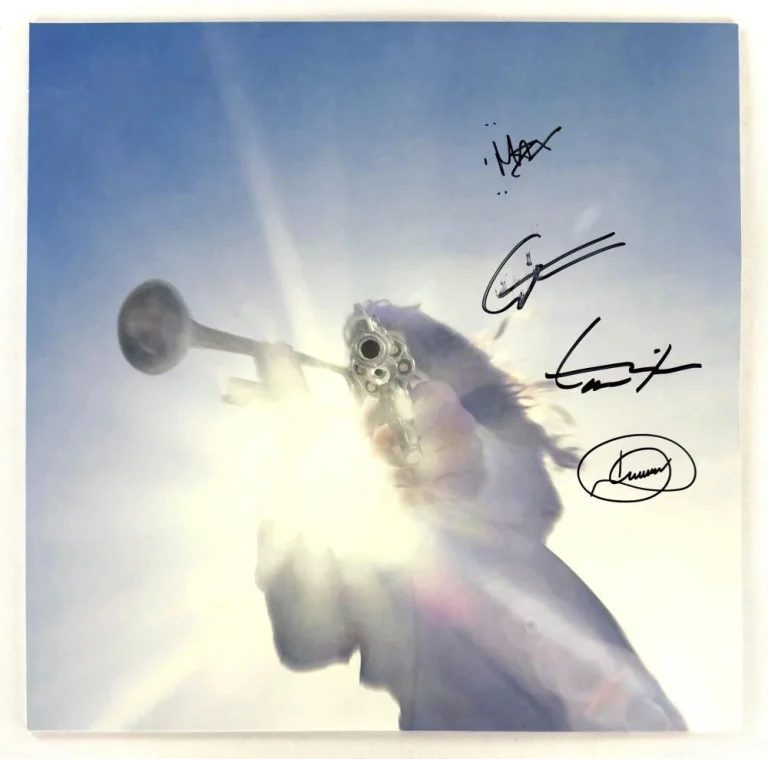 Geese Band Signed Autograph Album Vinyl Record - Cameron Winter +3 w/ JSA COA