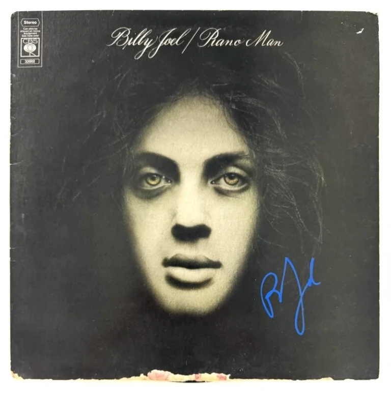 Billy Joel Signed Autograph Piano Man Album Vinyl Record - Music Icon w/ JSA COA