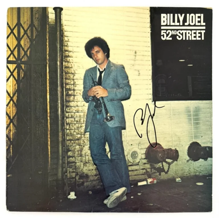 Billy Joel Signed Autograph 52nd Street Album Vinyl Record LP w/ JSA COA