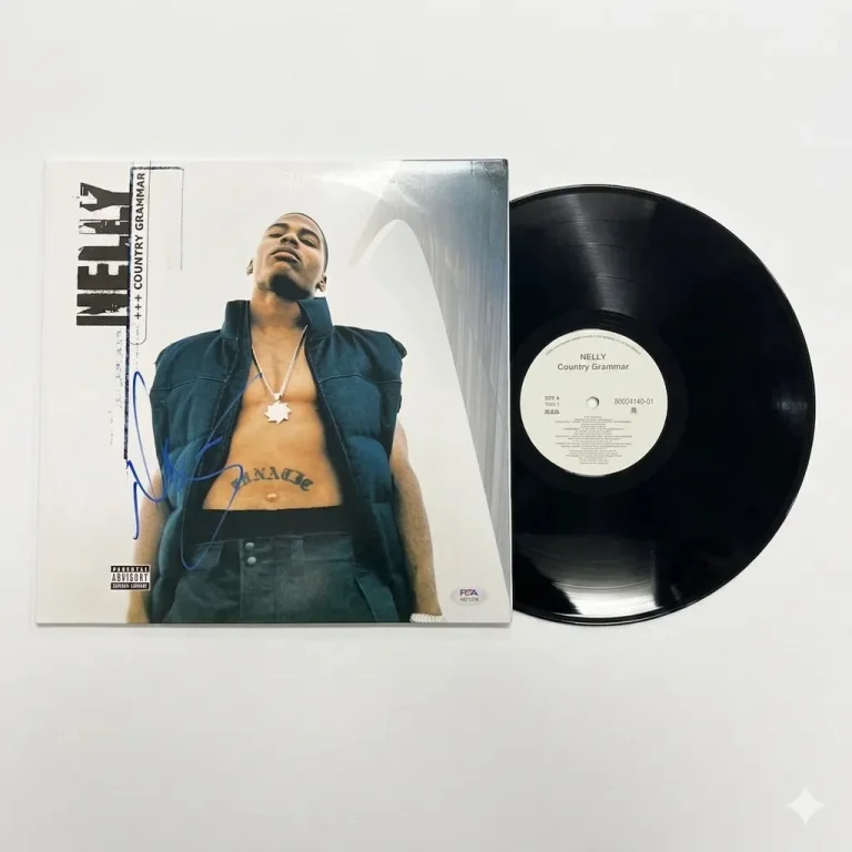 Nelly signed Country Grammar Vinyl PSA Album autographed
