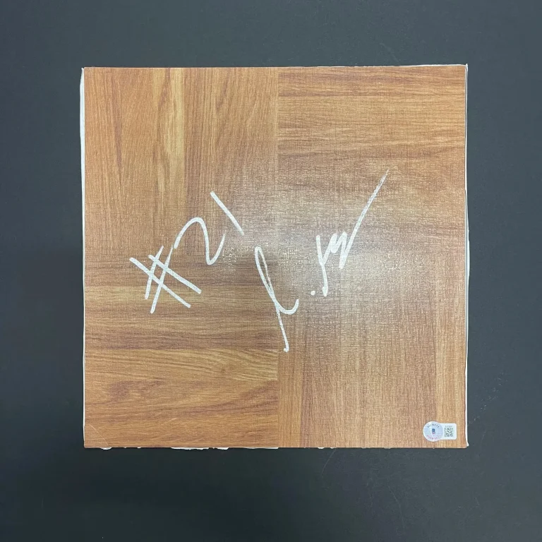 Bradley Beal Signed Basketball Floorboard BAS Autographed