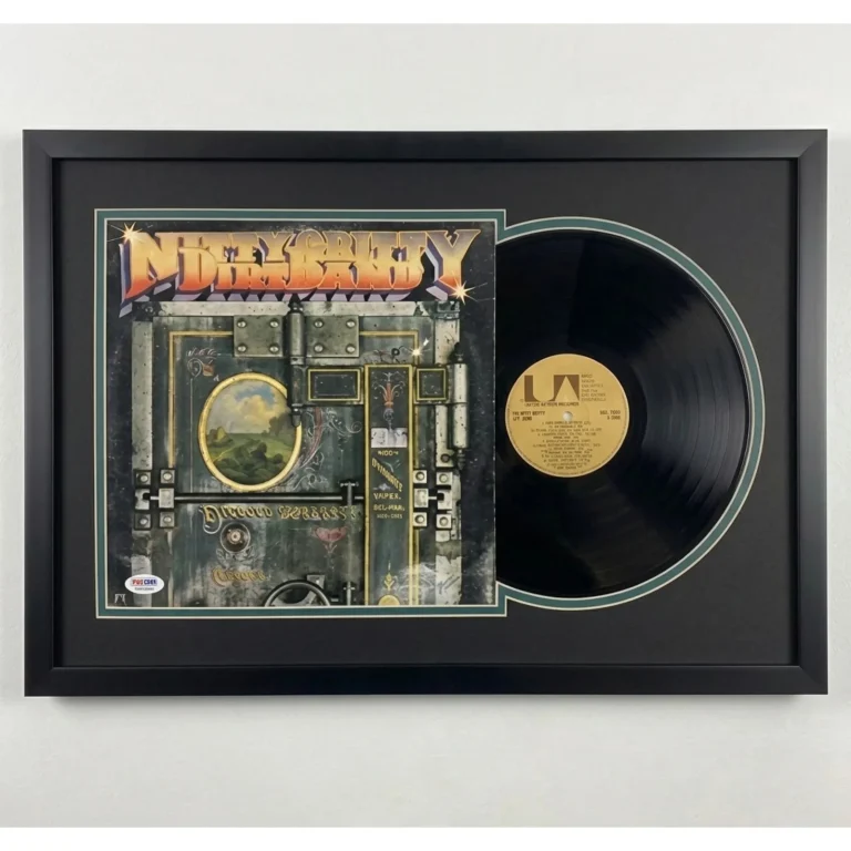 Jimmie Fadden, Jeff Hanna, John McEuen, Les Thompson Signed Custom Framed Vinyl