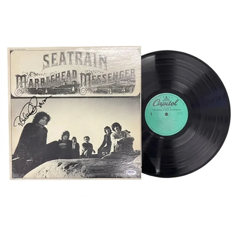 Peter Rowan Signed The Marblehead Messenger Vinyl Album PSA Autographed