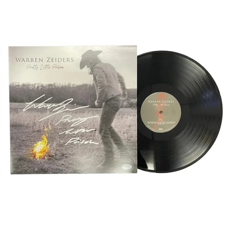 Warren Zeiders Signed Pretty Little Poison Vinyl Album PSA Autographed