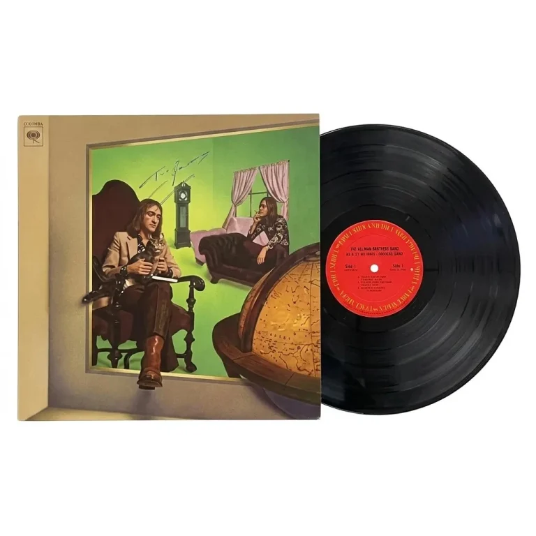 Dave Mason Signed It’s Like You Never Left Vinyl Album PSA Autographed