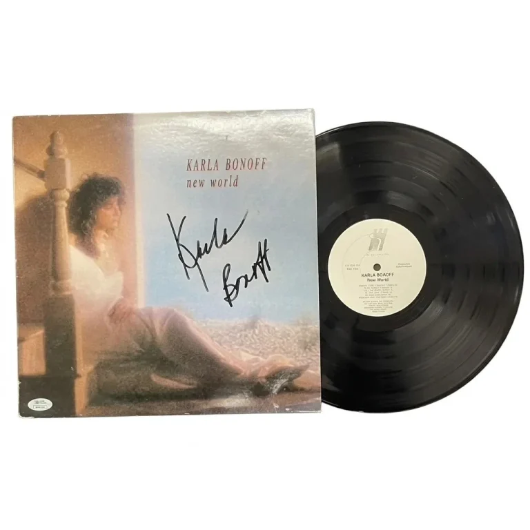 Karla Bonoff Signed New World Vinyl PSA Album Autographed