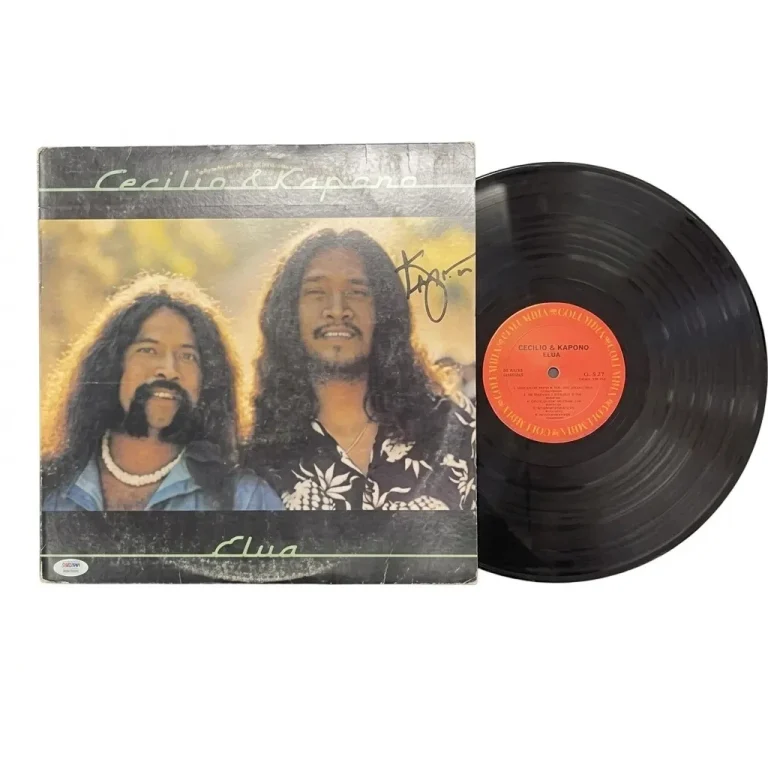 Henry Kapono Signed Elua Vinyl PSA Album Autographed