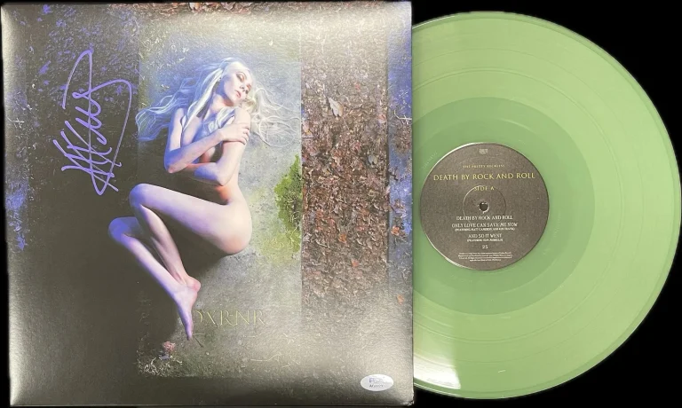 Taylor Momsen Signed Death by Rock and Roll Vinyl PSA Album Autographed