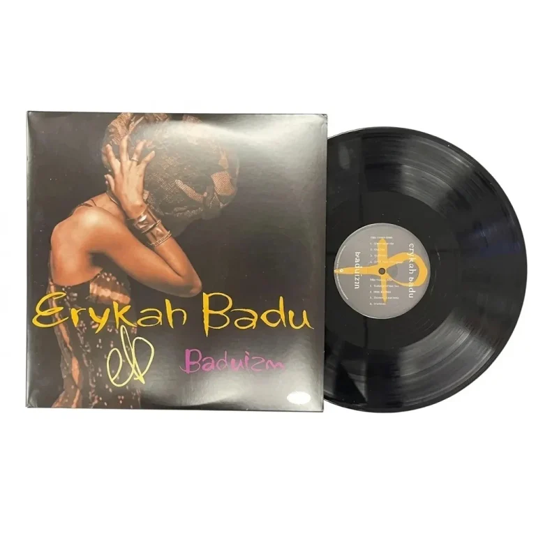 Erykah Badu Signed Baduizm Vinyl PSA Album Autographed
