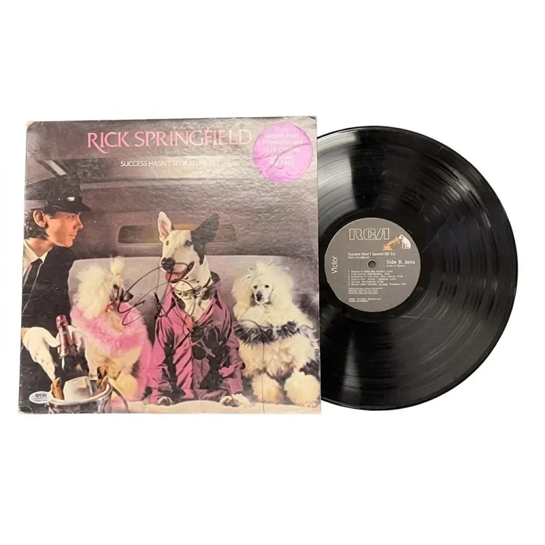 Rick Springfield Signed  Success Hasn’t Spoiled Me Yet Vinyl PSA Album Auth