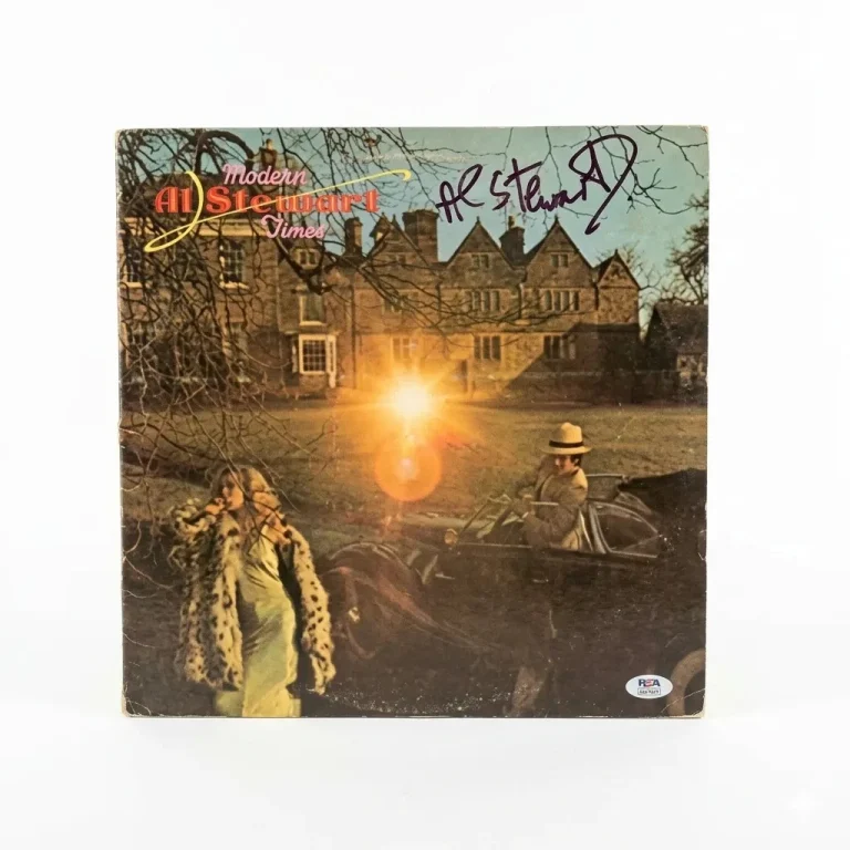 Al Stewart  Signed Modern Times Vinyl PSA Album Autographed