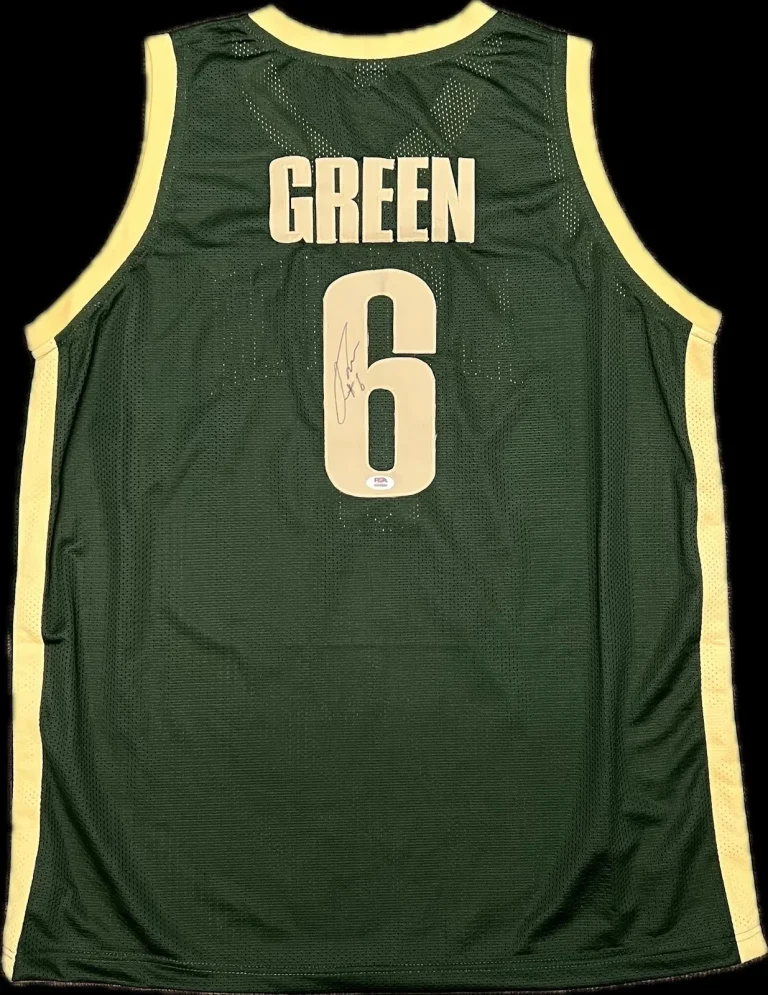 Josh Green Signed Jersey PSA Australian Boomers Autographed