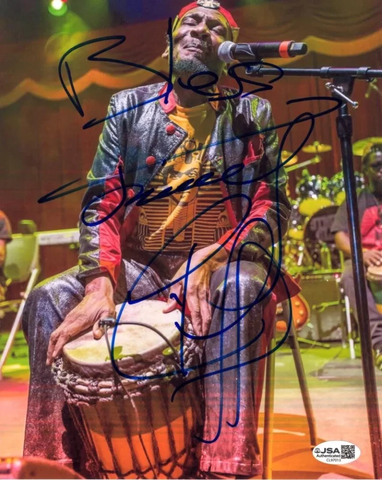 Jimmy Cliff Signed Autograph 8x10 Photo Photograph - Reggae Icon w/ JSA COA