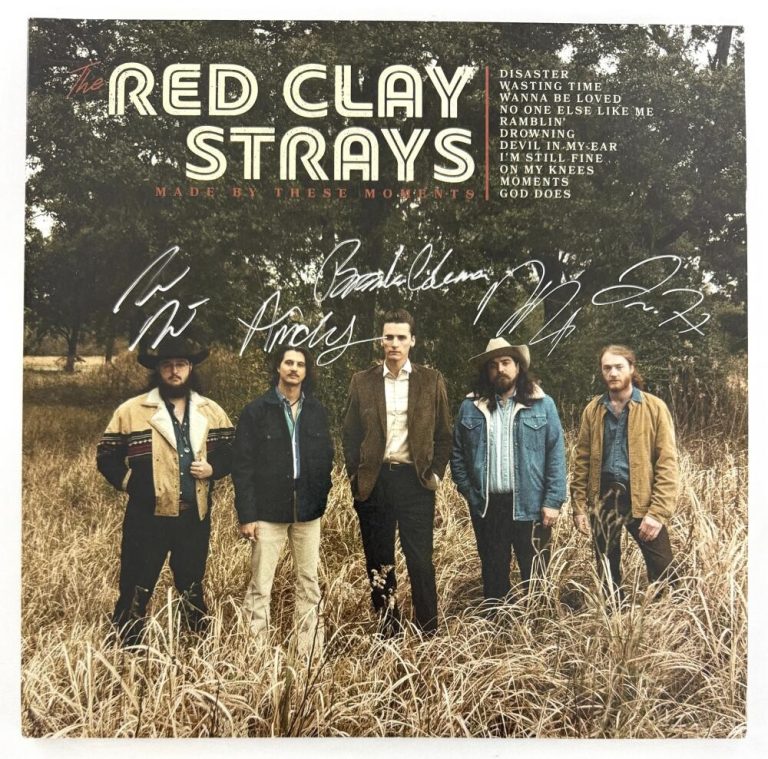 The Red Clay Strays Signed Autograph Made By These Moments Album Record JSA COA