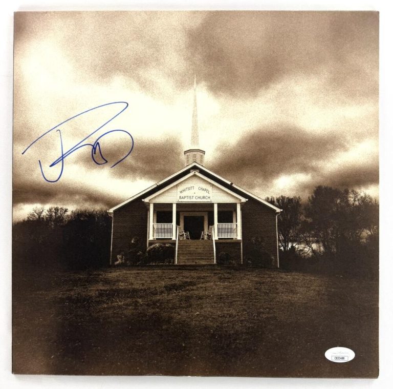 Jelly Roll Signed Autograph Whitsitt Chapel Album Vinyl Record LP w/ JSA COA