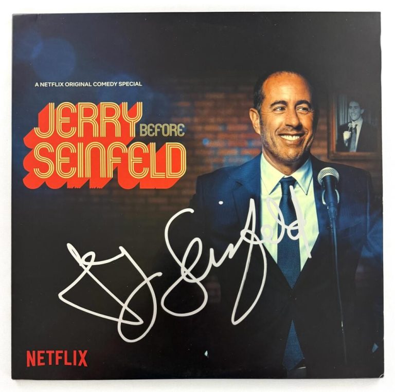 Jerry Seinfeld Signed Autograph Before Seinfeld Album Vinyl Record LP w/ JSA COA