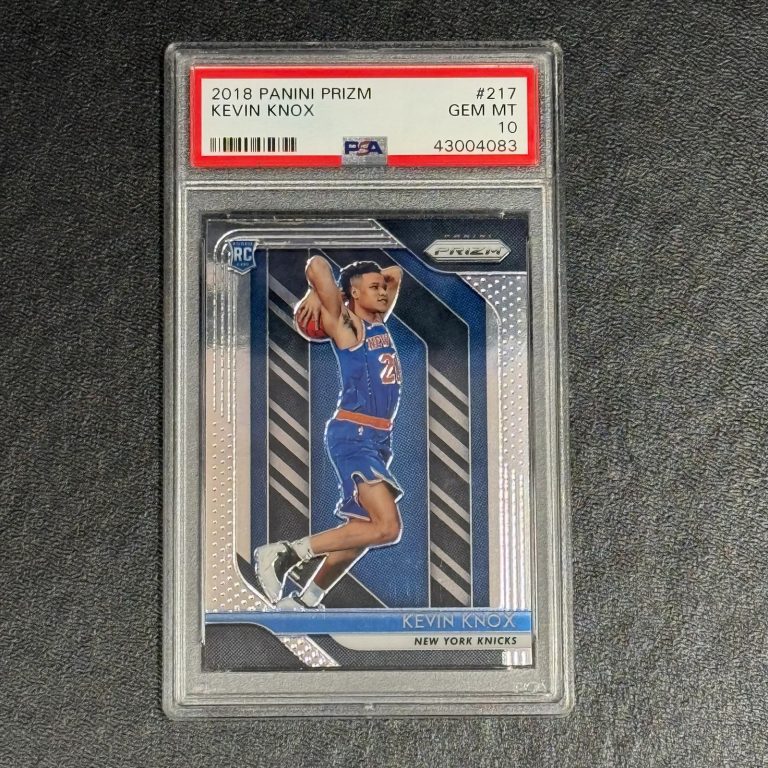 2018 Panini Prizm #217 Kevin Knox PSA 10