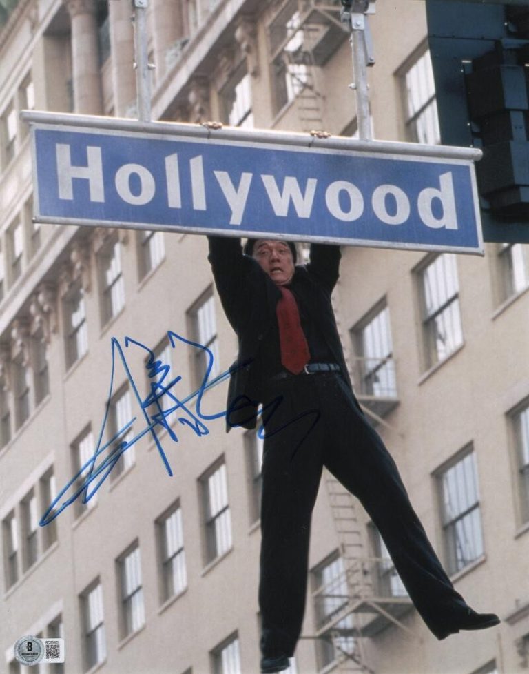 Jackie Chan Signed Autograph 11x14 Photo - Chief Inspector Lee Rush Hour Beckett