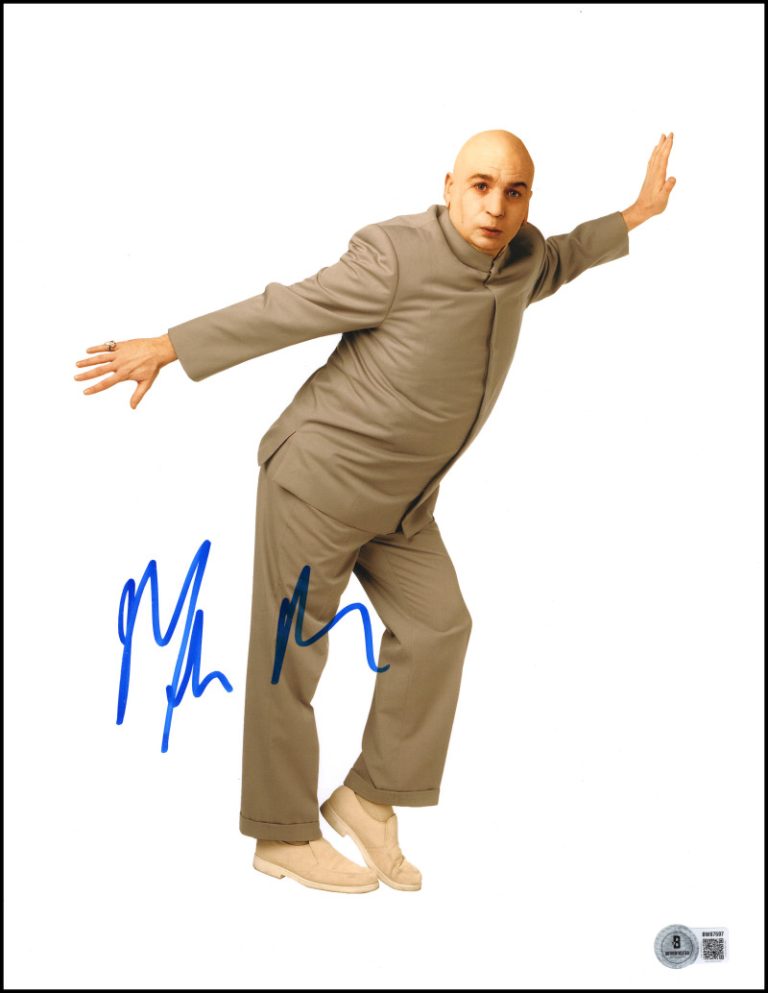 Mike Myers Signed Autograph 11x14 Photo - Austin Powers Dr Evil w/ Beckett COA