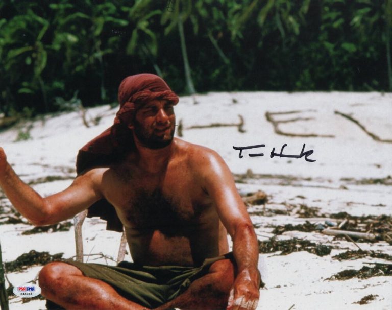Tom Hanks Signed Autograph 11x14 Photo - Cast Away Hollywood Icon w/ PSA COA