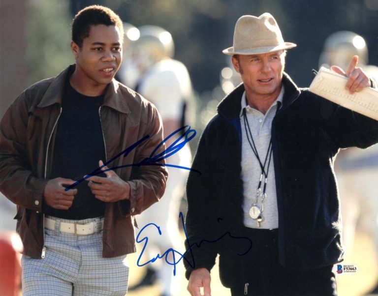 Cuba Gooding Jr & Ed Harris Signed Autograph 11x14 Photo - Radio w/ Beckett COA