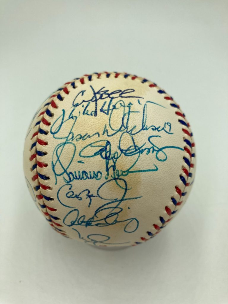 1997 All Star Game Team Signed Baseball Ken Griffey Jr. Mark Mcgwire 30 Sigs JSA