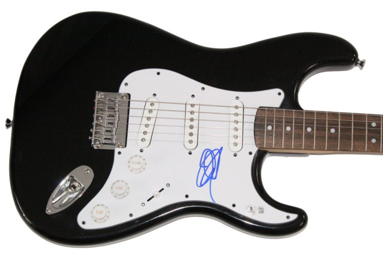 John Frusciante Signed Autograph Fender Stratocaster Electric Guitar Beckett COA
