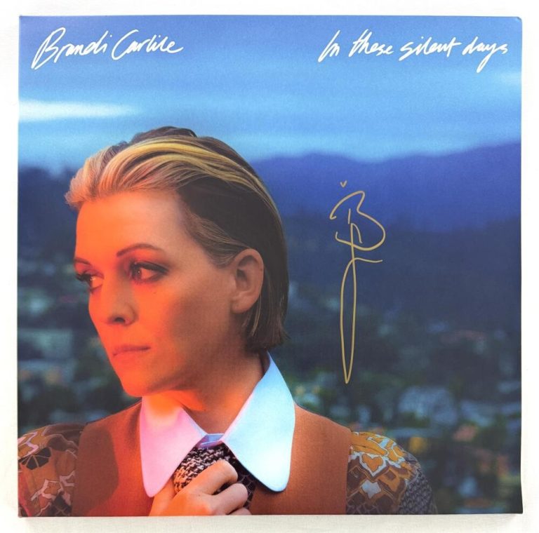 Brandi Carlile Signed Autograph Album Vinyl Record - These Silent Days JSA COA