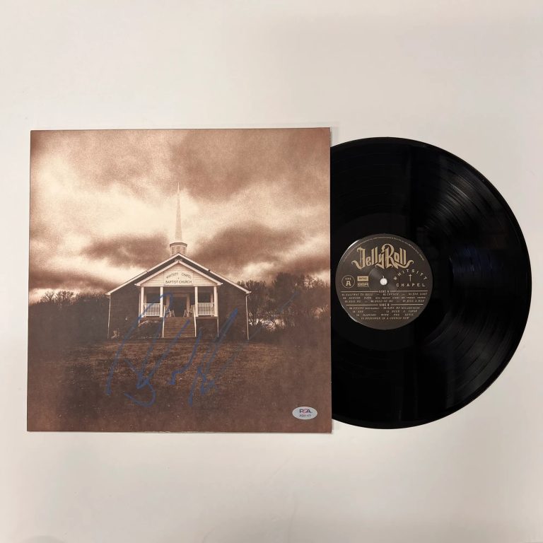 Jelly Roll Signed Whitsitt Chapel Vinyl Album PSA Autographed