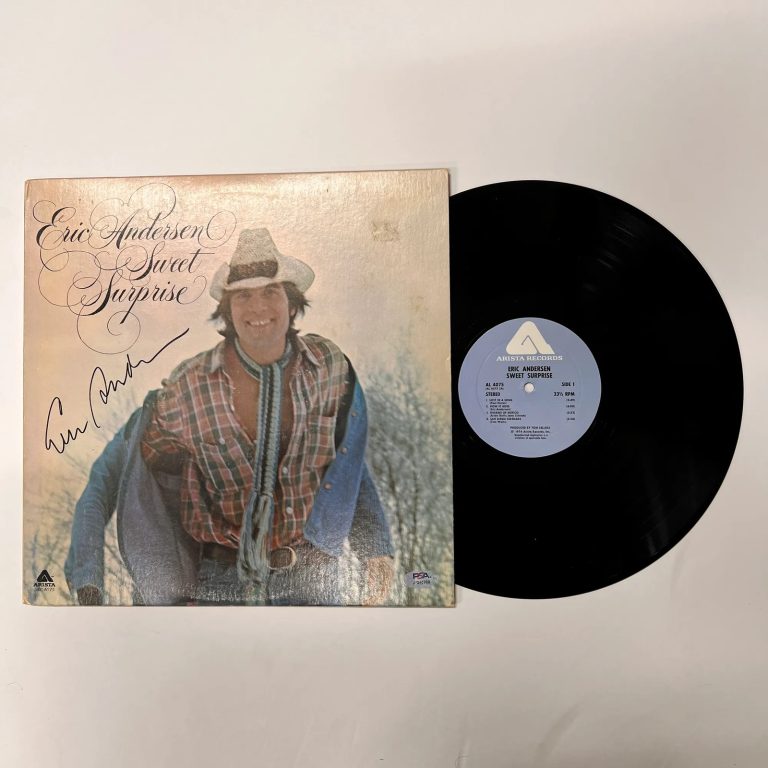 Eric Andersen Signed Sweet Surprise Vinyl Album PSA Autographed