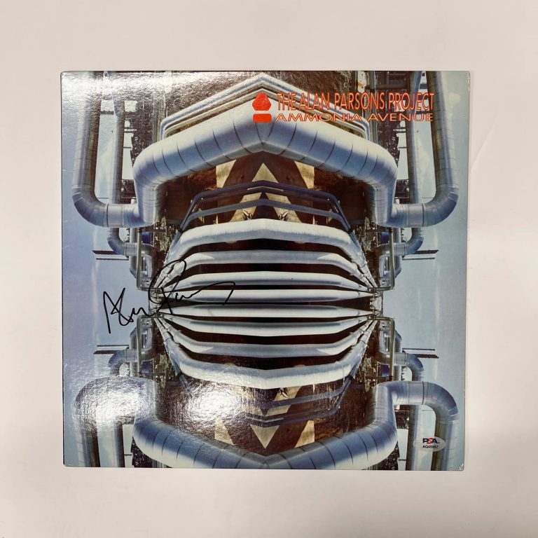 Alan Parsons Signed Ammonia Avenue Vinyl Album PSA Autographed