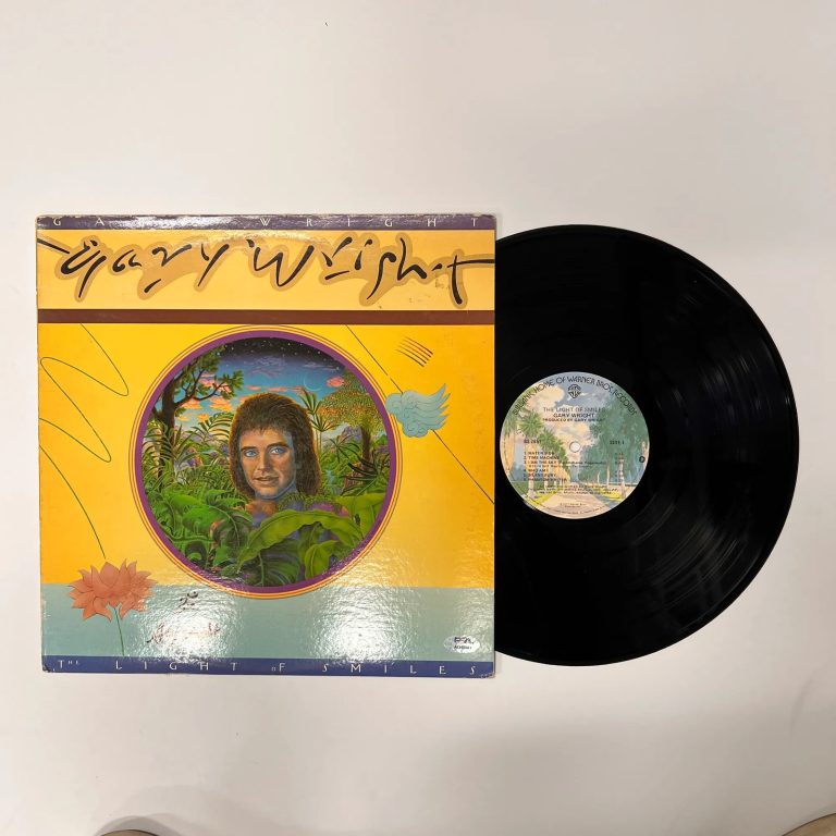 Gary Wright Signed The Light of Smiles Vinyl Album PSA Autographed