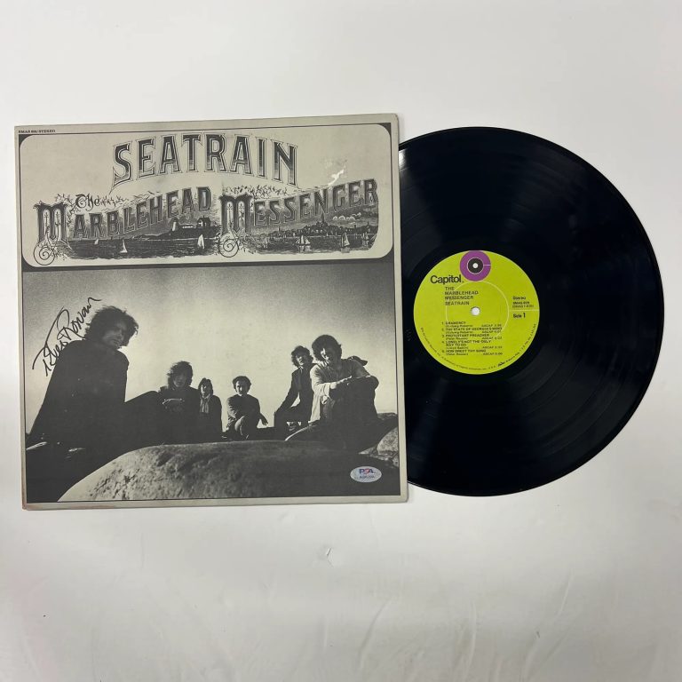 Peter Rowan Signed The Marblehead Messenger Vinyl Album PSA Autographed