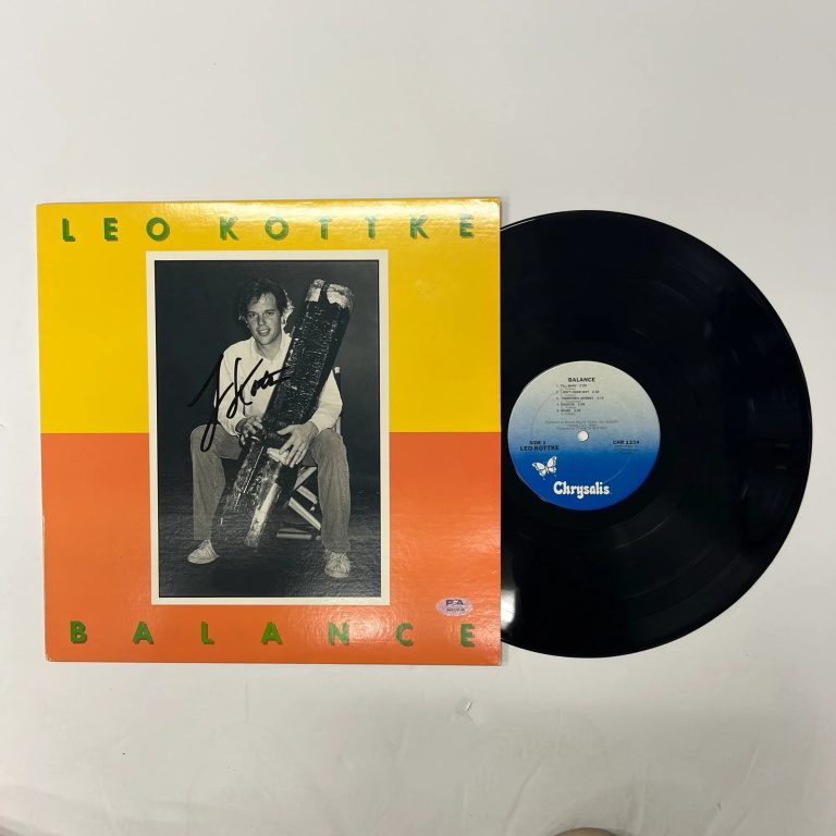 Leo Kottke Signed Balance Vinyl Album PSA Autographed