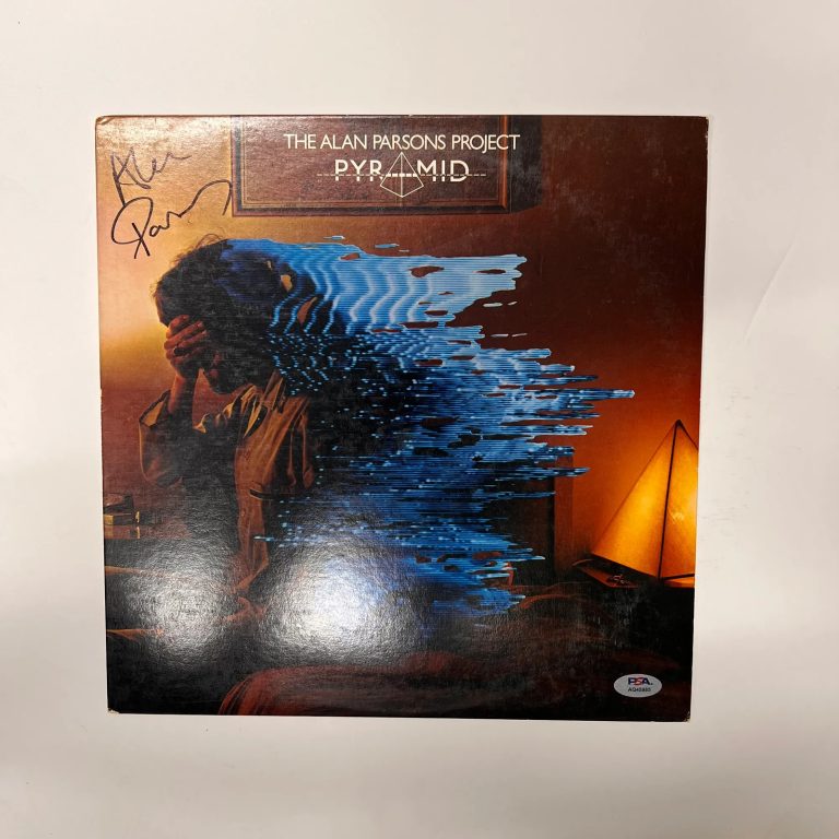 Alan Parsons Signed Pyramid Vinyl Album PSA Autographed