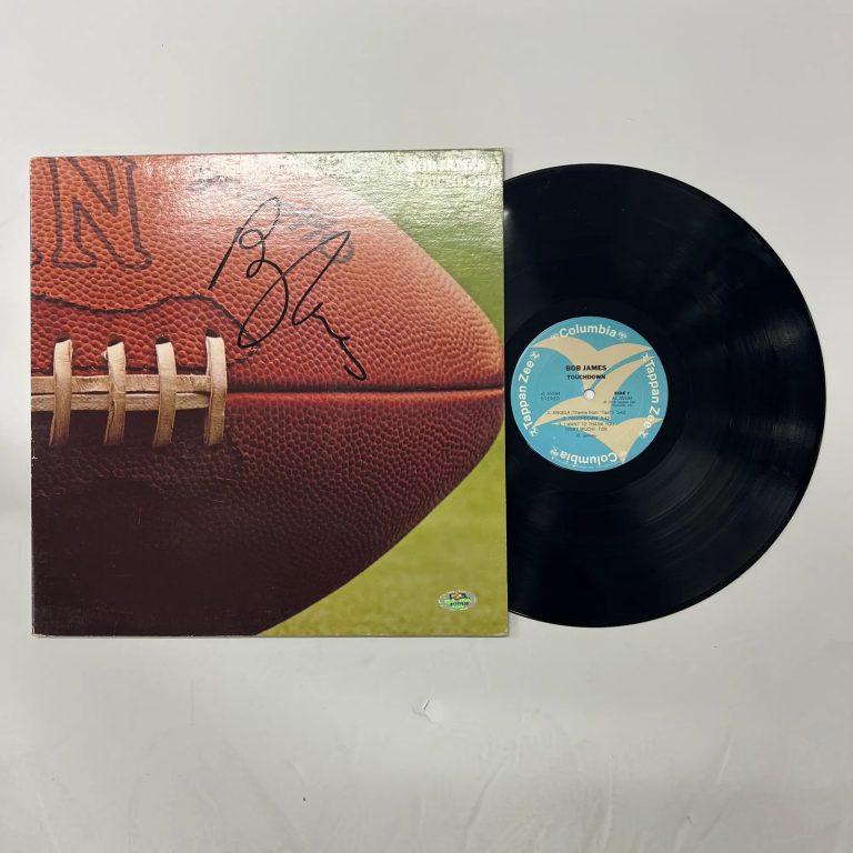 Bob James Signed Touchdown Vinyl Album PSA Autographed