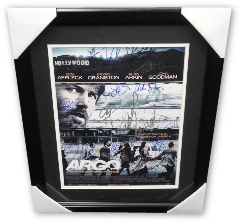 Argo Signed Cast 11x14 Photo By 12 Ben Affleck Bryan Cranston John Goodman Frame