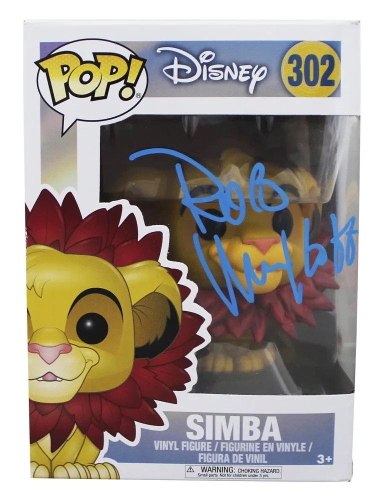Rob Minkoff The Lion King Signed Simba #302 Funko Pop Figure PSA/DNA #AE50430