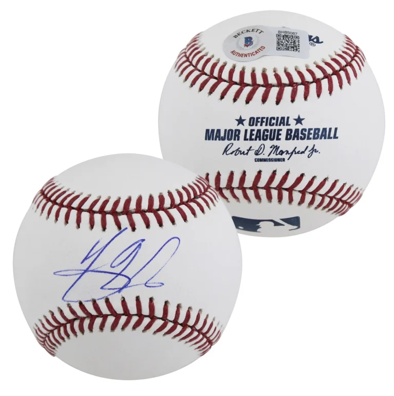 White Sox Yasmani Grandal Authentic Signed Manfred Oml Baseball BAS #BH85087