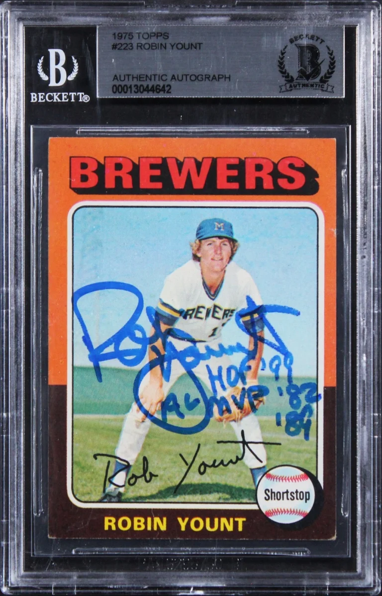 Brewers Robin Yount 